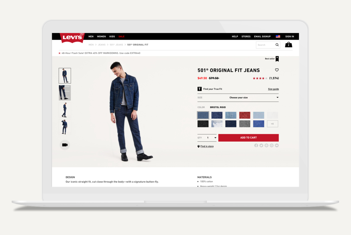 Levi’s®  |  2015 Redesign